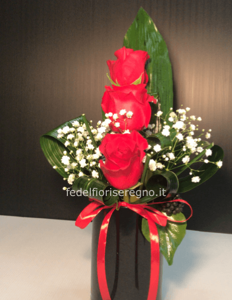 Composizione con rose