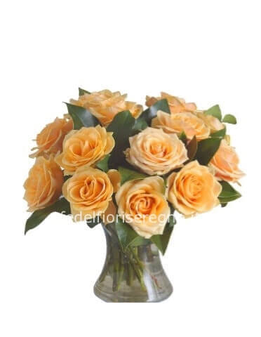 Bouquet rose arancio